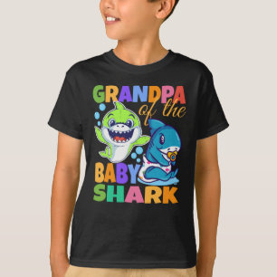 Camiseta Avô Do Tubarão Bebê