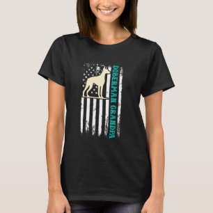 Camiseta AVÔ DOBERMAN Avô Cachorro Dobermans Avôs