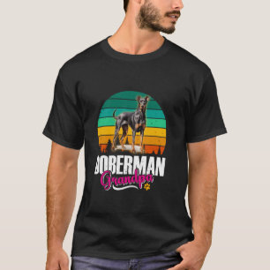 Camiseta AVÔ DOBERMAN Avô Cachorro Dobermans Avôs