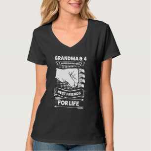 Camiseta Avó e 4 netas melhores amigas Gran Gran