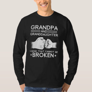 Camiseta Avô e neta Bond não podem ser quebrados