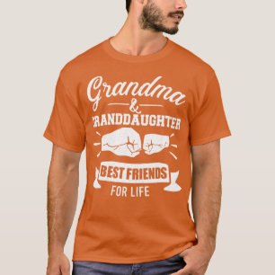 Camiseta Avó e neta são os melhores amigos da vida