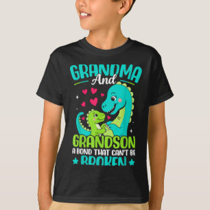 Camiseta Avó e Neto Um Laço que Não Pode Ser Quebrado D