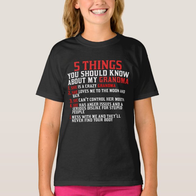 Camiseta Avó e netos (Frente)