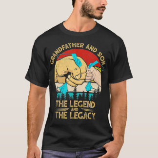 Camiseta Avô E Vovô, A Legenda, A Gordura Legada