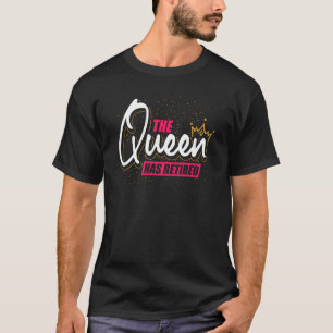 Camiseta Avó Em Pensão A Rainha Reformou-Se