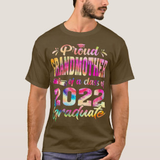 Camiseta Avó Engraçada E Orgulhosa De Uma Classe De Graduaç