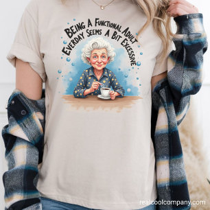 Camiseta Avó Engraçada - Nana Funcional