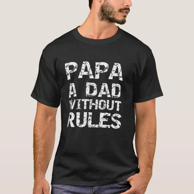 Camiseta Avô engraçado presente dia pai Pai com o  (Frente)