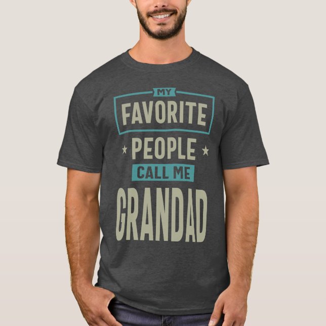 Camiseta Avô favorito (Frente)