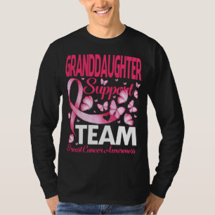 Camiseta AVÓ-FILHA Equipe de Apoio presentes Cancer-de-mama