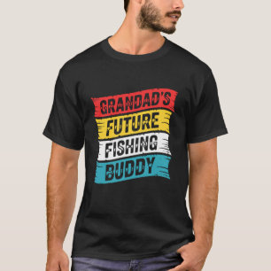 Camiseta Avô Futuro Amigo de Pesca Avô Neto M