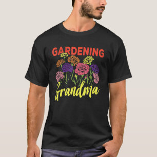 Camiseta Avó Gardener Gardener Garden Avó Avó