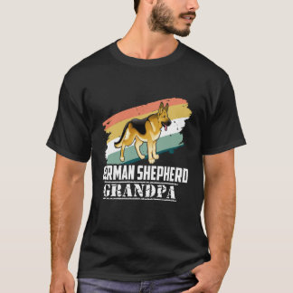 Camiseta Avô German shepherd 012
