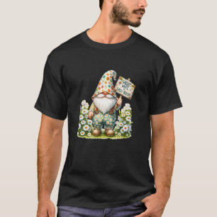 Camiseta Avô Gnomo Flor de Margarida Para Mamãe e Papai Div