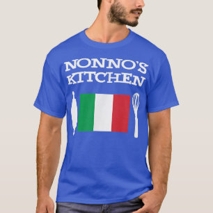 Camiseta Avô italiano de cozinha de Mens Nonno