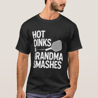 Camiseta Avó Jogadora de Pickleball Pickleball
