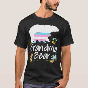 Camiseta Avó Lgbt Urso Transgênero Arco Arco Lgbt Gay Les