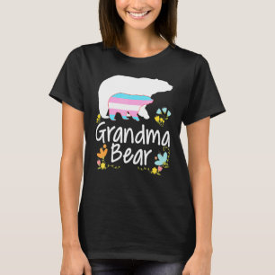 Camiseta Avó Lgbt Urso Transgênero Arco Arco Lgbt Gay Les