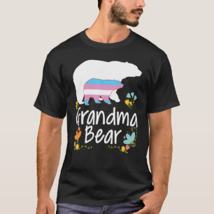 Camiseta Avó Lgbt Urso Transgênero Arco Arco Lgbt Gay Les