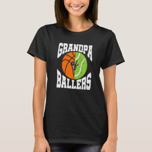 Camiseta Avô Masculino De Basquete Bola Avô Tênis Ba