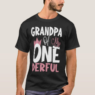 Camiseta Avô Miss Um Festa de primeiro aniversario Derrogad