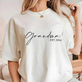 Camiseta Avó ModernMinimalista EST