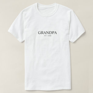 Camiseta Avô Moderno Ano Est