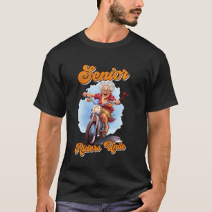 Camiseta Avó MOTOCICLISTAS SENIORES SE UNAM Mulheres Engraç