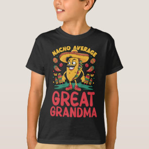Camiseta Avó Muito Grande Mexicana Correspondente Nacho Cin