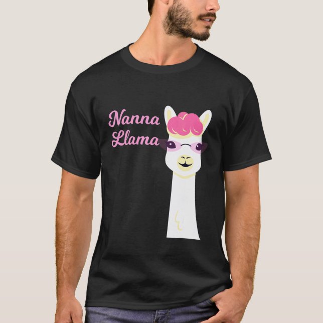 Camiseta Avó Nanna Lhama (Frente)