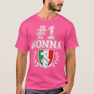 Camiseta Avó Não-Italiana Número Um