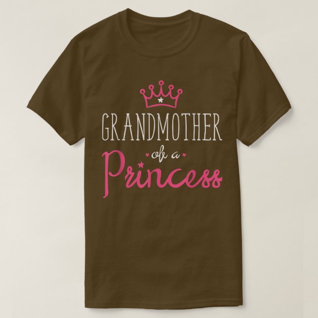 Camiseta Avó neta da Rainha Matadora Princesa T  (Frente do Design)