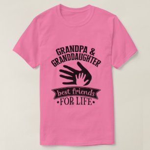 Camiseta Avô Netos melhores amigos da vida arte com palavra