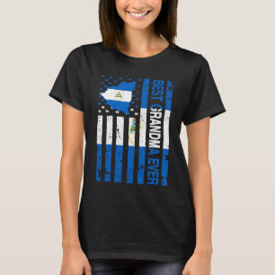 Camiseta Avó nicaraguense Nicarágua, mãe americana