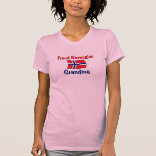 Camiseta Avó norueguesa orgulhosa