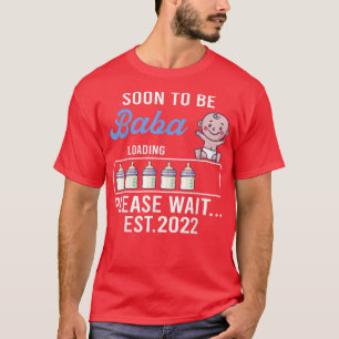 Camiseta Avô Novo, Anúncio de Gravidez Em Breve