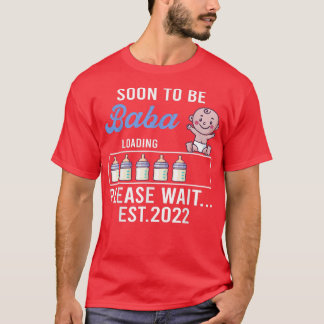 Camiseta Avô Novo, Anúncio de Gravidez Em Breve