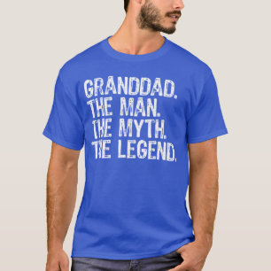 Camiseta Avô O Homem Mito Lenda Legal Engraçado engraçado