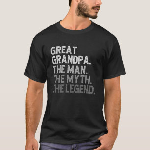 Camiseta AVÔ O Homem O Mito A Lenda Dia dos Pais