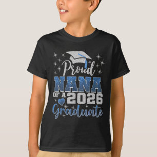 Camiseta Avó Orgulhosa De Um Graduado Da Turma De 2026 2026