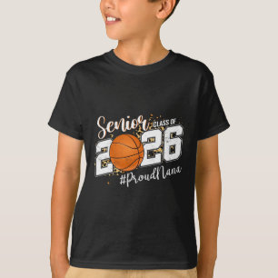 Camiseta Avó Orgulhosa de um Graduado Senior Sketll de 2026