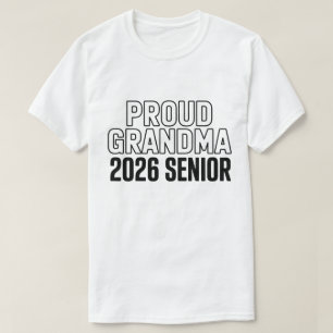 Camiseta Avó Orgulhosa de uma Turma de Futebol de 2026