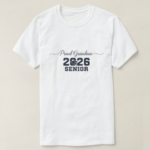 Camiseta Avó Orgulhosa de uma Turma de Futebol de 2026