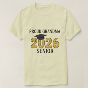 Camiseta Avó Orgulhosa de uma Turma de Futebol de 2026