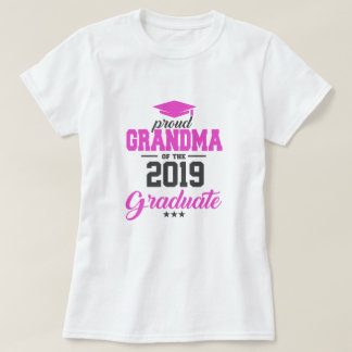 Camiseta Avó orgulhosa do t-shirt graduado