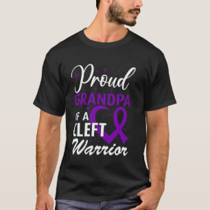 Camiseta Avô Orgulhoso Consciente Craniofacial de uma Fenda