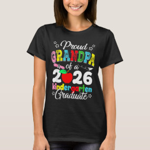 Camiseta Avô orgulhoso da formatura do jardim de infância d