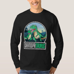 Camiseta Avô Pasaurus Rex Dinossauro Surus Vovô Corresponde