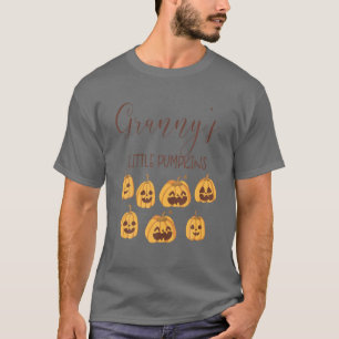 Camiseta Avó Pequeno Pumpkins - Pumpkin Engraçado